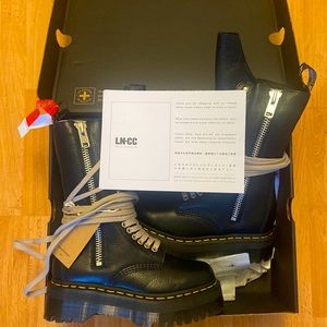 Rick Owens x Dr Marten’s tall boots